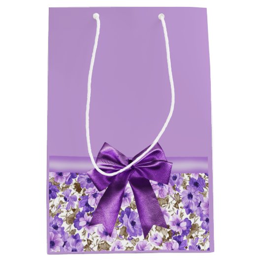 Lavender Romantic Medium Cadeauzakje (Voorkant)
