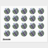 Lavender Ronde Sticker (Vel)
