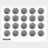 Lavender Ronde Sticker (Vel)