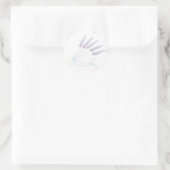 Lavender Ronde Sticker (Tas)