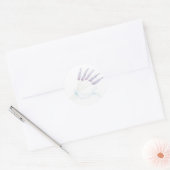 Lavender Ronde Sticker (Envelop)