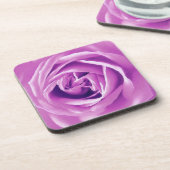 Lavender roos print bier onderzetter (Linkerzijde)