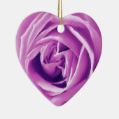 Lavender roos print keramisch ornament (Rechts)