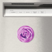 Lavender roos print magneet (Insitu (Vaatwasser))