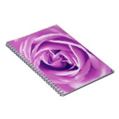 Lavender roos print notitieboek (Rechterzijde)
