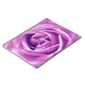 Lavender roos print notitieboek (Linkerzijde)