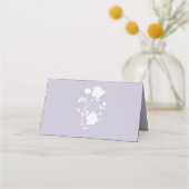 Lavender Roos Reception Place Card Plaatskaartje (Achterkant)