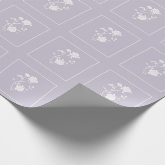 Lavender Roos Weddenschap Cadeaupapier (Hoek)