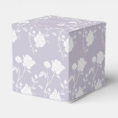 Lavender Roos Wedding Favor Box Bedankdoosjes (Achterkant)