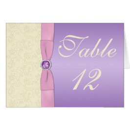 Lavender, Roze en de Kaart van het Aantal van de L