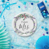 Lavender, Rozen, Eucalyptus Future Mrs. Papieren Bordje (Feest)