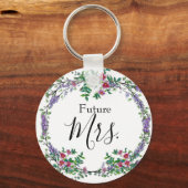 Lavender, Rozen, Eucalyptus, Future Mrs. Sleutelhanger (Voorkant)