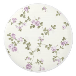 Lavender Rozen Shabby Dresser Drawer Knoopt Pulls Keramische Knop