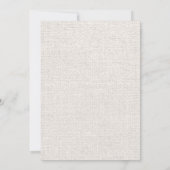 Lavender Rustic Mason Jar Wedding Invitations Kaart (Achterkant)