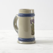 Lavender Sage Bundle Ceramic Beer Stein Bierpul (Voorkant links)