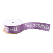 Lavender Satin Ribbon - Gepersonaliseerd lint (Spoel)
