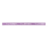 Lavender Satin Ribbon - Gepersonaliseerd lint (Voorkant)
