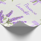 Lavender Season Wrapping Paper Roll Cadeaupapier (Hoek)