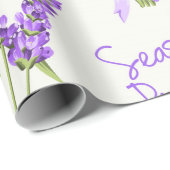 Lavender Season Wrapping Paper Roll Cadeaupapier (Rol Hoek)