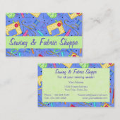 Lavender Seed Art Fabric Store Promotion Visitekaartje (Voorkant / Achterkant)