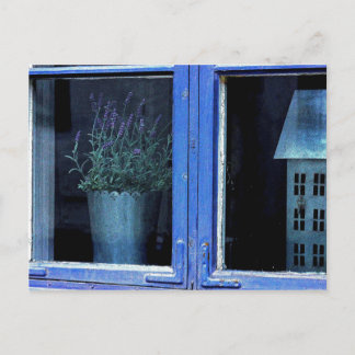 Lavender Shabby Chic Cottage Briefkaart