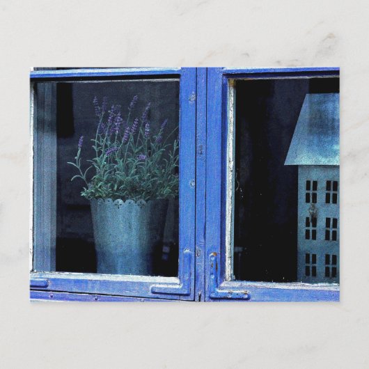 Lavender Shabby Chic Cottage Briefkaart (Voorkant)