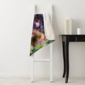 Lavender Sherpa Deken (In situ)