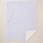 Lavender Sherpa Deken (Voorkant)