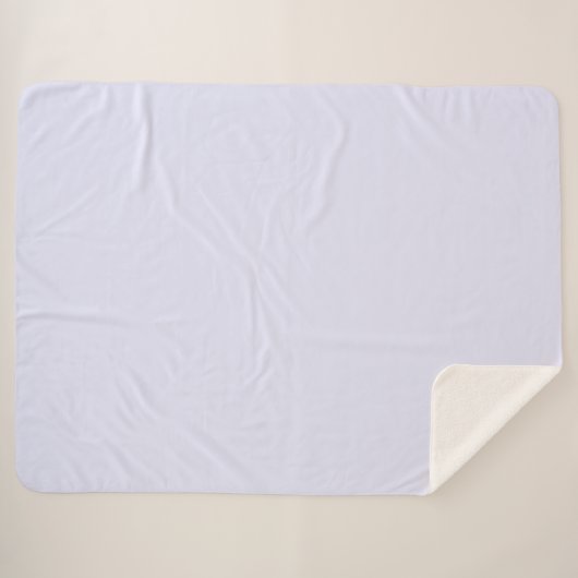 Lavender Sherpa Deken (Voorkant (horizontaal))