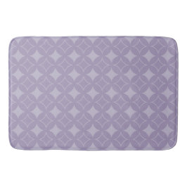Lavender shippo-patroon badmat