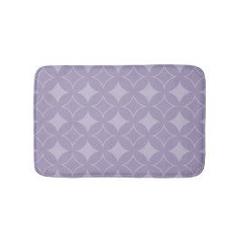 Lavender shippo-patroon badmat
