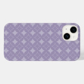 Lavender shippo-patroon Case-Mate iPhone case (Achterkant (horizontaal))