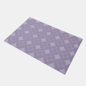 Lavender shippo-patroon deurmat (Schuin)
