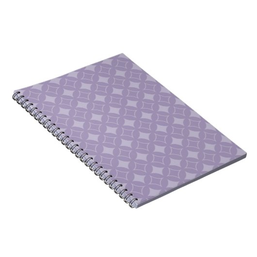 Lavender shippo-patroon notitieboek (Rechterzijde)