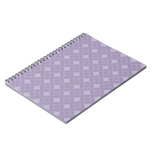 Lavender shippo-patroon notitieboek (Linkerzijde)