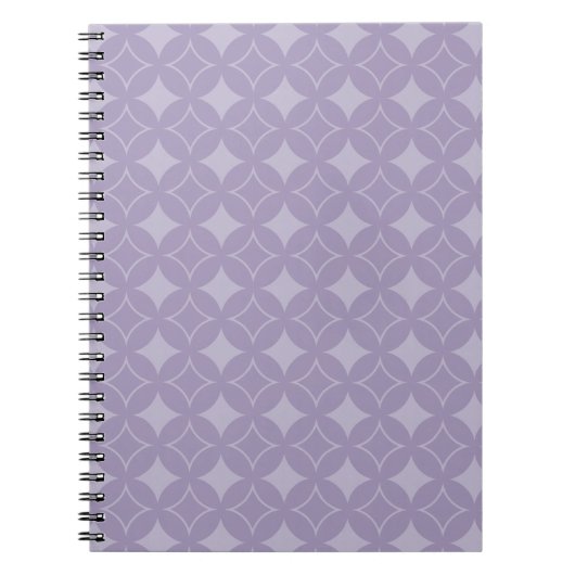 Lavender shippo-patroon notitieboek (Voorkant)