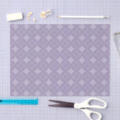 Lavender shippo-patroon tissuepapier (Craft)