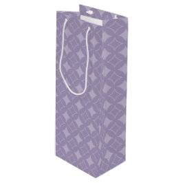 Lavender shippo-patroon wijn cadeautas