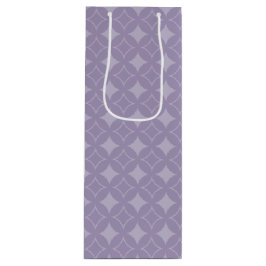 Lavender shippo-patroon wijn cadeautas