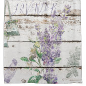  lavender Shower Curtain Douchegordijn (Voorkant)
