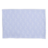 Lavender Simple Floral Blue Bedroom Kussensloop (Voorkant)