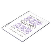 Lavender Sip en zie Celebrregister Book Notitieboek (Linkerzijde)