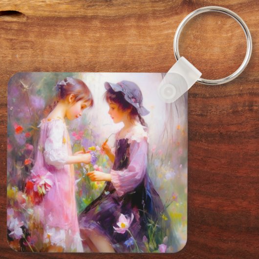 Lavender Sleutelhanger (Achterkant)