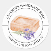 Lavender Soap label (Voorkant)