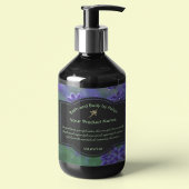 Lavender Soap Label - vierkant met ingrediënten