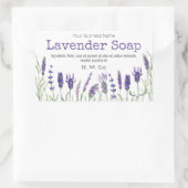 Lavender Soap Labels (Tas)
