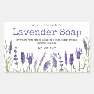 Lavender Soap Labels