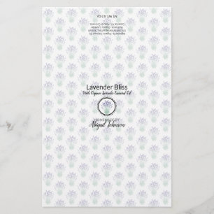 Lavender Soap Packaging Wrapper Lijnpapier