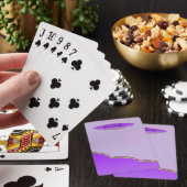 Lavender-speelkaarten Pokerkaarten (Insitu)