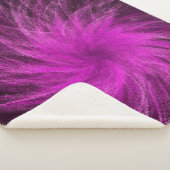 Lavender Spiral3 - Sherpa Blanket Deken (3/4)